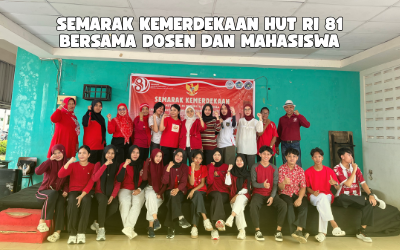 Dosen dan Mahasiswa Bersatu dalam Semarak Kemerdekaan